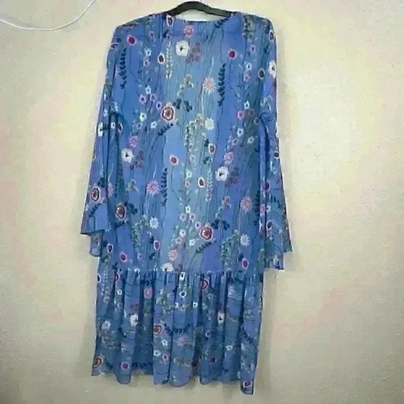 HILRY RADLEY for katherine barclay kimono bell sleeve M AC1 - Picture 2 of 7